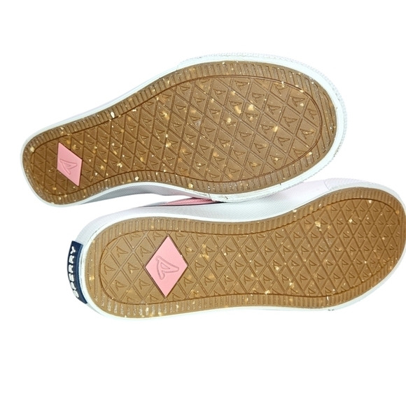 Sperry Bahama Topsider Boat Shoes Pink NWOT Sz 5.5 Pink Boat Shoes Slip On - Picture 5 of 8